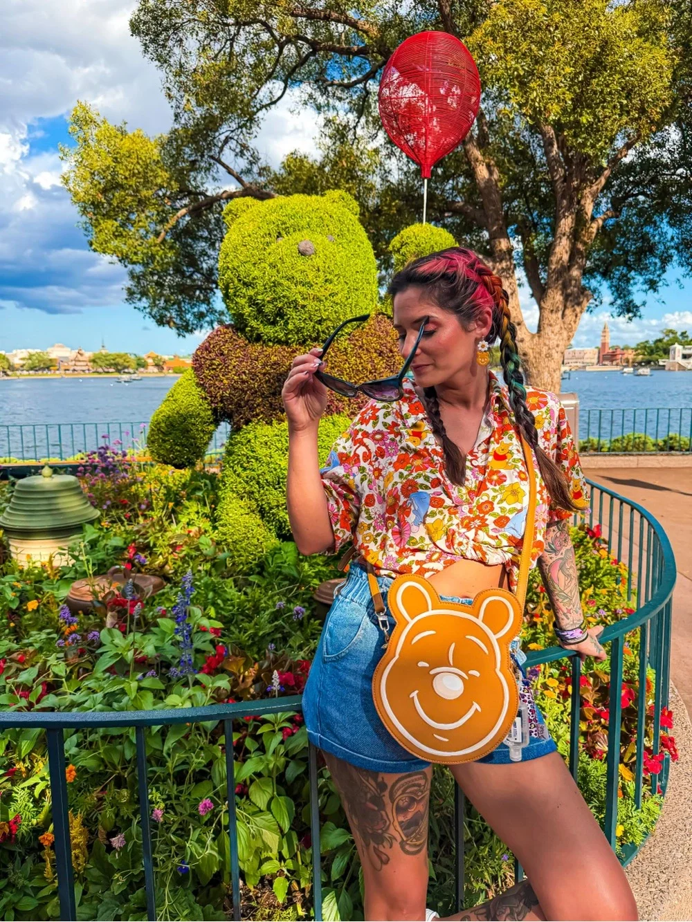 Cakeworthy Winnie the Pooh Bear Crossbody Bag